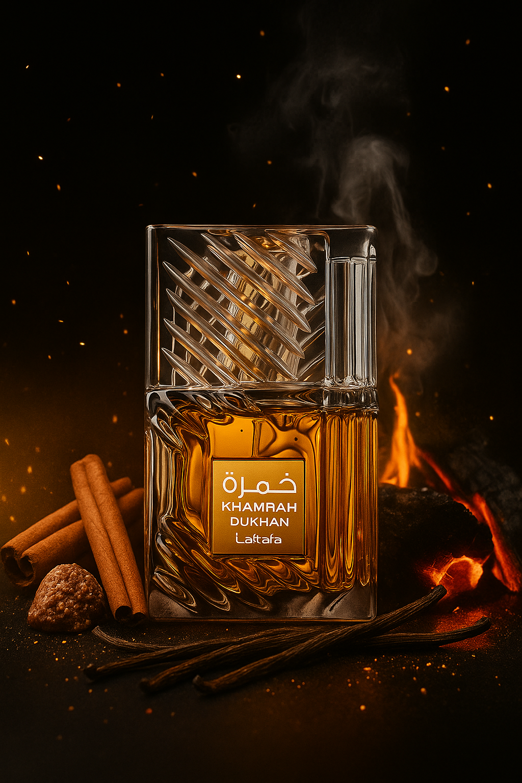 Lattafa Khamrah Dukhan 100 ml EDP - Imagen 3